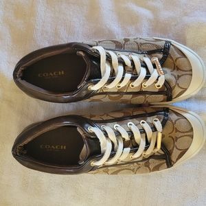 Authentic Coach New York sneakers.